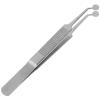 TEHAUX Lash Eyelid Massage, Round Head Stainless Steel Meibomian Gland Forcep Expressor Eyelid Pratical Forcep Lash Lash Lash Lash Lash Lash view 1