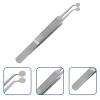 TEHAUX Lash Eyelid Massage, Round Head Stainless Steel Meibomian Gland Forcep Expressor Eyelid Pratical Forcep Lash Lash Lash Lash Lash Lash view 4