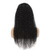 Lace Wigs 10-30 Inch Real Hair Head Coverings 44,134 T-shaped Head Coverings, Small Curly Black Long Curly Hair, Girls Wavy Curly Hair Long Wavy Wigs ( Color : 13*4 , Size : 22 inches/55.9CM ) view 1