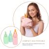 Beavorty 4pcs Dropper Bottles Leakproof Bottles for Aromatherapy Travel-friendly Macaron Design view 3