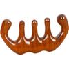 Beavorty Natural Wood Wide Tooth Massage Comb for Scalp Relaxation Portable Hair Detangler for Curly and Wet Hair No Static for Home and Travel view 1