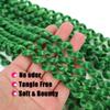 18Inch Passion Twist Hair 6Packs Passion Twist Crochet Hair Water Wave Crochet Hair (18Inch Pack of 6), Green)  view 4