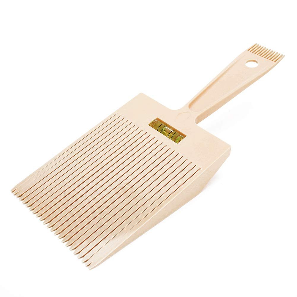 Flat Top Comb, Dual Ended Flattopper Comb Portable Hair Styling Cutting Clipper Comb Professional Salon Barber Haircut Flat Top Comb for Men Hairdresser