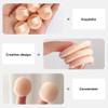 FOMIYES Girl Makeup 5pcs Mini Powder Puff Set Soft Fluffy for Face Powder Easy to Clean Carry view 2