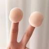 FOMIYES Girl Makeup 5pcs Mini Powder Puff Set Soft Fluffy for Face Powder Easy to Clean Carry view 4