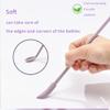 JIATAY Spatula, Silicone Spatula Set (3 Pcs) Cosmetic Makeup Spatula for Mini Bottles Foundation Cream, Double-Headed Jar Spatula (Small & Middle & Large, Gray) view 4