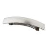 Jojomis Women Vintage Brushed Metal Rectangle Hair Clip Barrette Hair Accessory - Silver view 1