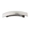 Jojomis Women Vintage Brushed Metal Rectangle Hair Clip Barrette Hair Accessory - Silver view 2