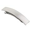 Jojomis Women Vintage Brushed Metal Rectangle Hair Clip Barrette Hair Accessory - Silver view 4