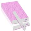 25pcs Nail Files 80 Grit, BLESWIN 80/80 Grit Nail Files, Jumbo Nail Files for Acrylic Nail, Double-Sided Emery Board Nail Filer for Manicure, Pedicure, and Acrylic Nails view 1
