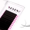 VEYES INC Cashmere Volume Lash Extensions C CC D DD LD L B J M Curl 0.03-0.20 thickness 5-25mm, Super Matte Black Individual Eyelashes Tray, Professional Supplies for Lash Techs (0.05 D 14mm) view 1