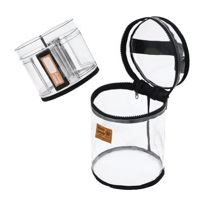 Rough Enough Clear Toiletry Bag for Traveling Women Travel Size Toiletries Makeup Essentials Organizer with Removable Insert