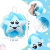 16 Pcs Kids Bath Loofahs Bulk Animal Cartoon Bath Sponge Cute Pouf Mesh Body Loofah Colorful Exfoliating Scrubber Shower Ball for Kids Toddler Boys Girls Adults view 2