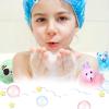 16 Pcs Kids Bath Loofahs Bulk Animal Cartoon Bath Sponge Cute Pouf Mesh Body Loofah Colorful Exfoliating Scrubber Shower Ball for Kids Toddler Boys Girls Adults view 4