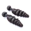 Sent Hair 3 Bundles 8A Human Hair Loose Wave Weave, Double Weft Brazilian Virgin Hair Extensions Natural Color 10"10"10" view 4