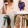 10PCS Silky Satin Hair Bows Hair Clip Ribbon Accessories Ponytail Holder Slides Metal Clips French Barrette Hair Bow for Women Girls Toddlers Teens Kids view 4