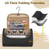 Mancro Travel Storage Case Organizer Compatible with Dyson Airwrap, Hair Dryer, 4 Curling Barrels, 2 Smoothing Brushes, Volumizing Brush, Lightweight Travel Carrying Case for Hair Curler Accessories view 3