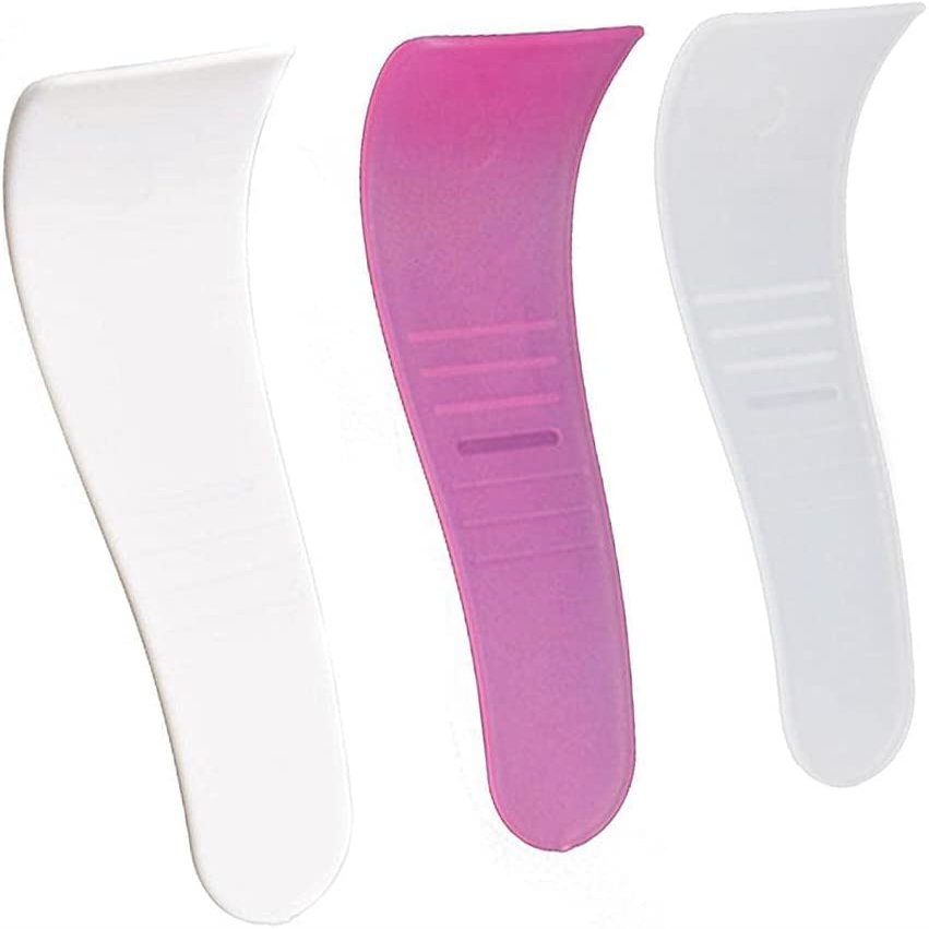 5Pcs Portable Hair Wax Cleansing Spatulas Hair Waxing Removal Beauty Tools Non-Stick Wax Spatulas Hair Removal Applicator Reusable Scraper Hard Wax Sticks,Random Color