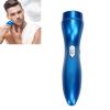 Electric Razor, Quiet High Speed Rotate Head Head Shaver for Home for Car (Blue) view 2