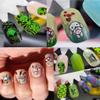Cat Puppy Unicorn Nail Stamping Plate Kit Set, 7pcs Star Heart Cute Animal Design Nail Stamper Plate Rabbit Dogs Mermaid Image Stamping Plates Alien Dinosaur Nail Art Stamp Templates Stencils Tools view 2