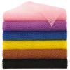 BHYTAKI 6 Pieces African Net Sponge African Exfoliating Net Long African Bath Sponge Washcloth Shower Net African Body Scrubber Net for Skin Smoother Daily Use(Pink,Yellow,Purple,Black,Blue,Brown) view 1