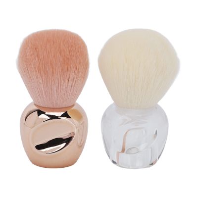 Nail Dust Brushes, 2pcs Nail Dust Cleaner Brush Exquisite Mellow Handle Soft Hair Nail Dust Powder Remover for Home Salon, Nail Power Cleaner