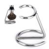 Shaving Brush Holder,Razor Brush Stand Men Shaving Brush Stainless Steel Stand Razor Holder for Salon Home Travel Use view 1