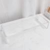 QQXX Acrylic Clear Nail Arm Rest, Nail Salon Manicure Table Arm Wrist Cushion Nail Art Stand for Nail Tech Clients, Professional Hand Pillow Manicure Tool for Nail Tech Use(30x7x12cm(12x3x5), Clear) view 1