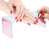 Acrylic Clear Nail Arm Rest, Nail Salon Manicure Table Arm Wrist Cushion Nail Art Stand for Nail Tech Clients, Professional Hand Pillow Manicure Tool for Nail Tech Use(30x11x12cm(12x4x5"), Colour) view 1
