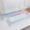 Acrylic Clear Nail Arm Rest, Nail Salon Manicure Table Arm Wrist Cushion Nail Art Stand for Nail Tech Clients, Professional Hand Pillow Manicure Tool for Nail Tech Use(30x11x12cm(12x4x5"), Colour) view 4