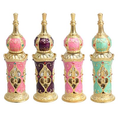 Healeved Vintage Perfume Bottles Mini Terrarium Mini Decor Car Trim Dressing Bottle Perfumes for Women Perfume Dropper Bottles Empty Bottle Essential Oil Vial Cosmetic Oil Travel Hardcover