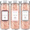 Olivia Care Pink Himalayan Bath Salts - Relieves & Relax Muscles. Exfoliate, Heal, Rejuvenate, Cleansing & Soothes Skin | Made with Natural Ingredients. Fresh Fragrance - 12 OZ (Mixed, 3 Pack) view 1