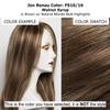 Allure Large Cap Color FS10/16 Walnut Syrup - Jon Renau Wigs 4.5" Short Refined Pixie Synthetic Pre-Styled Lightweight Open Weft Capless Feminine Layered Textures Women Bundle MaxWigs Booklet, Comb view 2