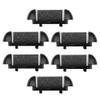 6pcs Same Coarse Replacement Roller Heads for Electric Foot Files Callus Remover Pedicure Kit Pedicure Tools Refill Rollers for Dead Skin and Cracked Heels (6pcs Medium Coarse) view 1