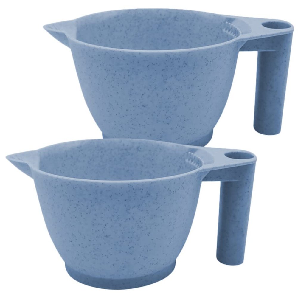 minkissy Hair Dye Mixing Bowl Set with Ergonomic Handle Portable 3.12 Inch Color Tint Bowls for Hair Salon and Home Diy Coloring