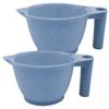 minkissy Hair Dye Mixing Bowl Set with Ergonomic Handle Portable 3.12 Inch Color Tint Bowls for Hair Salon and Home Diy Coloring view 1