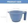 minkissy Hair Dye Mixing Bowl Set with Ergonomic Handle Portable 3.12 Inch Color Tint Bowls for Hair Salon and Home Diy Coloring view 2
