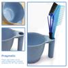 minkissy Hair Dye Mixing Bowl Set with Ergonomic Handle Portable 3.12 Inch Color Tint Bowls for Hair Salon and Home Diy Coloring view 3