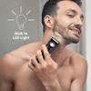Rechargeable Waterproof Beard & Body Hair Trimmer for Men, Electric Razor view 3