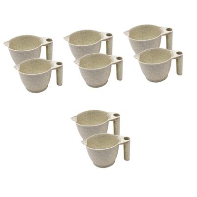 minkissy 8 Pcs Hair Dye Tools Tint Mixing Bowls Hair Tint Measuring Cup Color Mixing Bowls Colorful Dye Salon Dying s Dying
