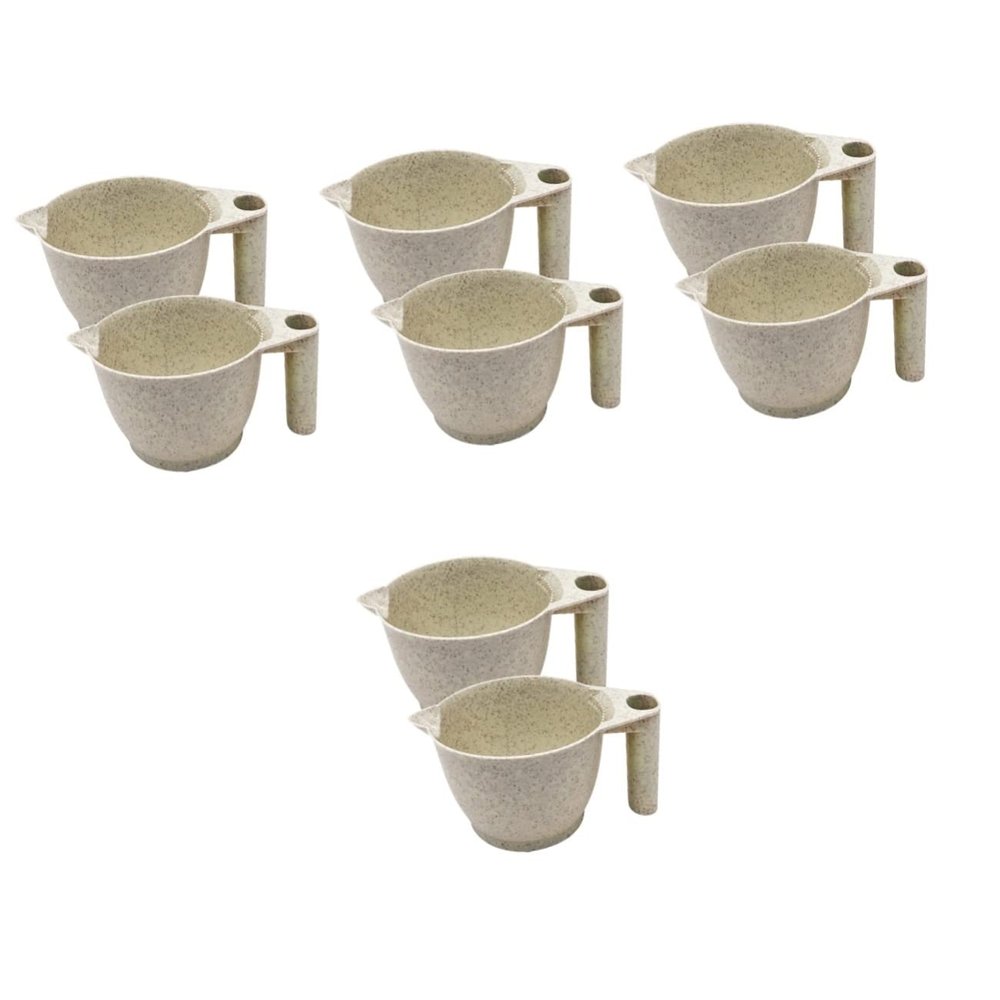 minkissy 8 Pcs Hair Dye Tools Tint Mixing Bowls Hair Tint Measuring Cup Color Mixing Bowls Colorful Dye Salon Dying s Dying