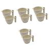 minkissy 8 Pcs Hair Dye Tools Tint Mixing Bowls Hair Tint Measuring Cup Color Mixing Bowls Colorful Dye Salon Dying s Dying view 1