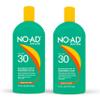 NO-AD SPF 30 Sunscreen Lotion | Broad Spectrum UVA/UVB Protection | Water Resistant | Octinoxate & Oxybenzone Free with moisturizing Vitamin E and Aloe 16oz | Pack of 2 view 1