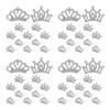 BIUDECO Hair Clips for Rhinestone Hair Accessories, 48 Pcs Girls Barrettes for Girls, Little Girl Tiaras for Women Crown, Fashionable and Cute Comb view 1