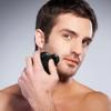 ChargeWorx Groom Essentials 3D Rotary Shaver, Portable Cordless Face-and-Head Shaver with 3 Rotating Blade Heads, LED Guide Light, and Ergonomic Handle view 3
