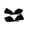 LRGKMCWTOB 1 Pair of Role-playing Gifts Bow Hairpin Side Hair Clips Bow Satin Ribbon Hair Clips for Women Girls Women's Hair Accessories Satin Silk Smooth Bow Hairpin Headdress (Black) view 1
