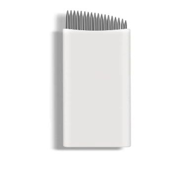 Dia 0.2MM 18Flat Microblading Needles 50PCS