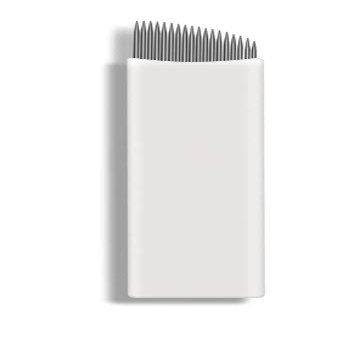 Dia 0.2MM 18Flat Microblading Needles 50PCS