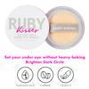 Ruby Kisses Instant Bake Undereye Powder - Vegan, Cruelty Free Powder for Brightening Eyes and Smudge-Free Makeup (Translucent) view 4