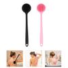 FRCOLOR 2pcs Body Scrubber Handle Lightweight Back Brush for Gentle Exfoliating Bath Brush for Deep Skin Cleansing view 4